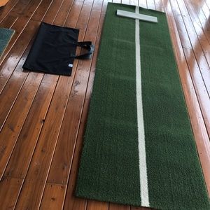 Jennie Finch Softball Pitching Mat w/ Powerline